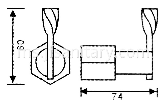 JF-k101 Dimension drawing